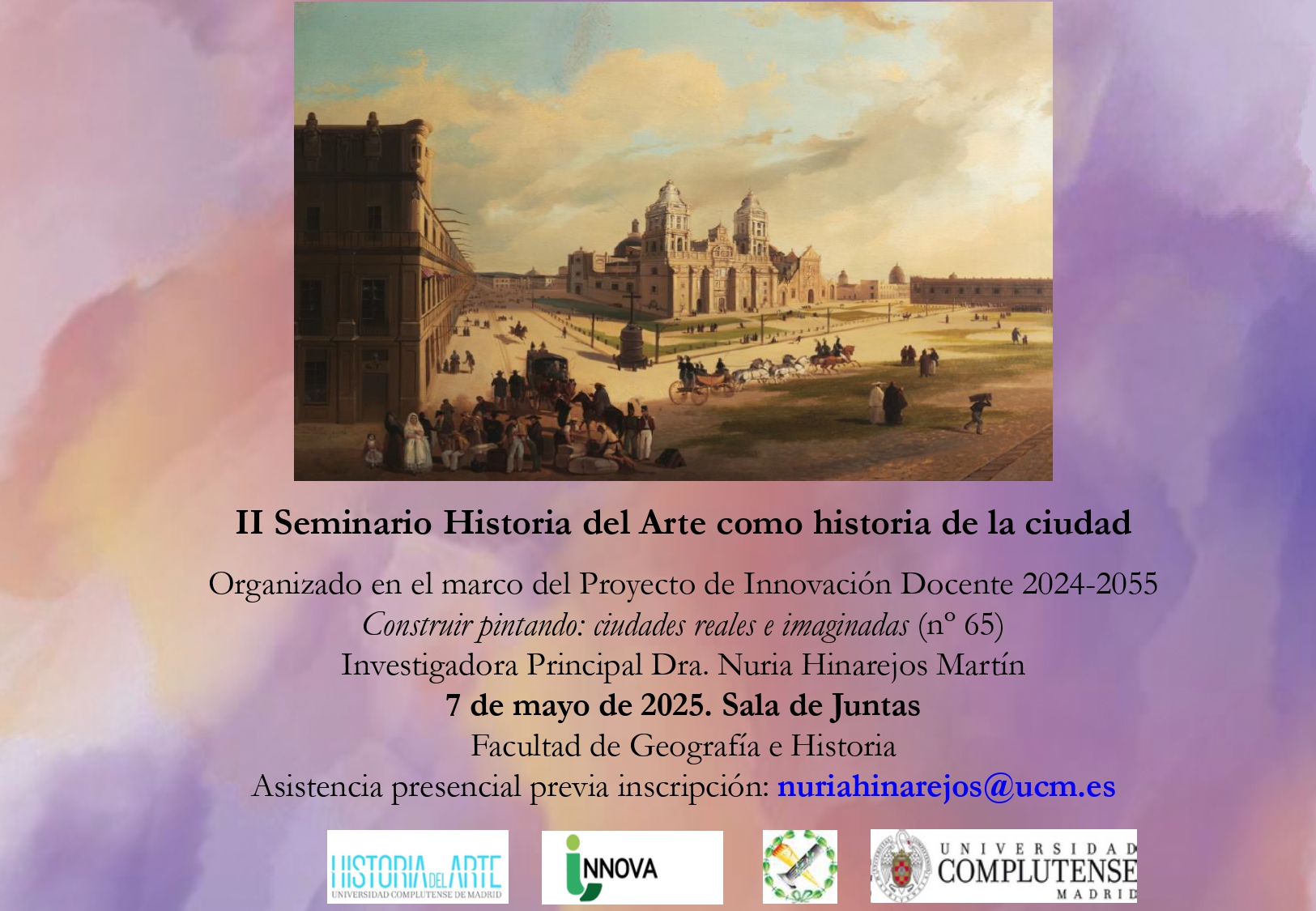 II Seminario Historia del Arte como historia de la ciudad